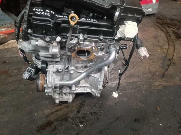 MOTEUR 1.0VTI CITROEN C1/ PEUGEOT 108/ TOYOTA AYGO 1KRB52 CFB - Vue 2